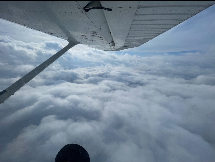 instrument flight training actual simulated cloud flying